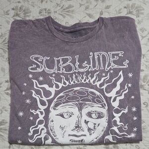 Purple Sublime Graphic T-Shirt